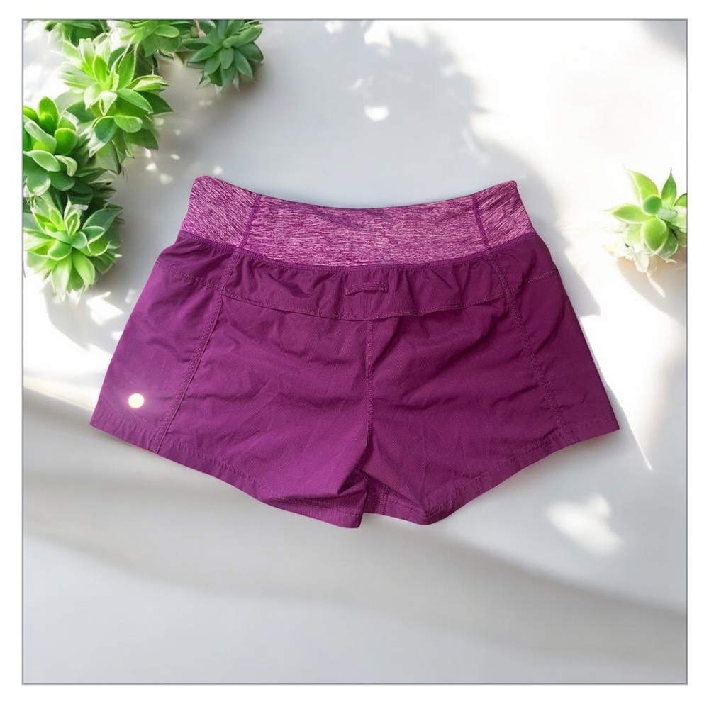 Lululemon All Sport Short
Dew Berry / Heathered Dew Berry
-EUC-Sz 6 - Picture 9 of 12